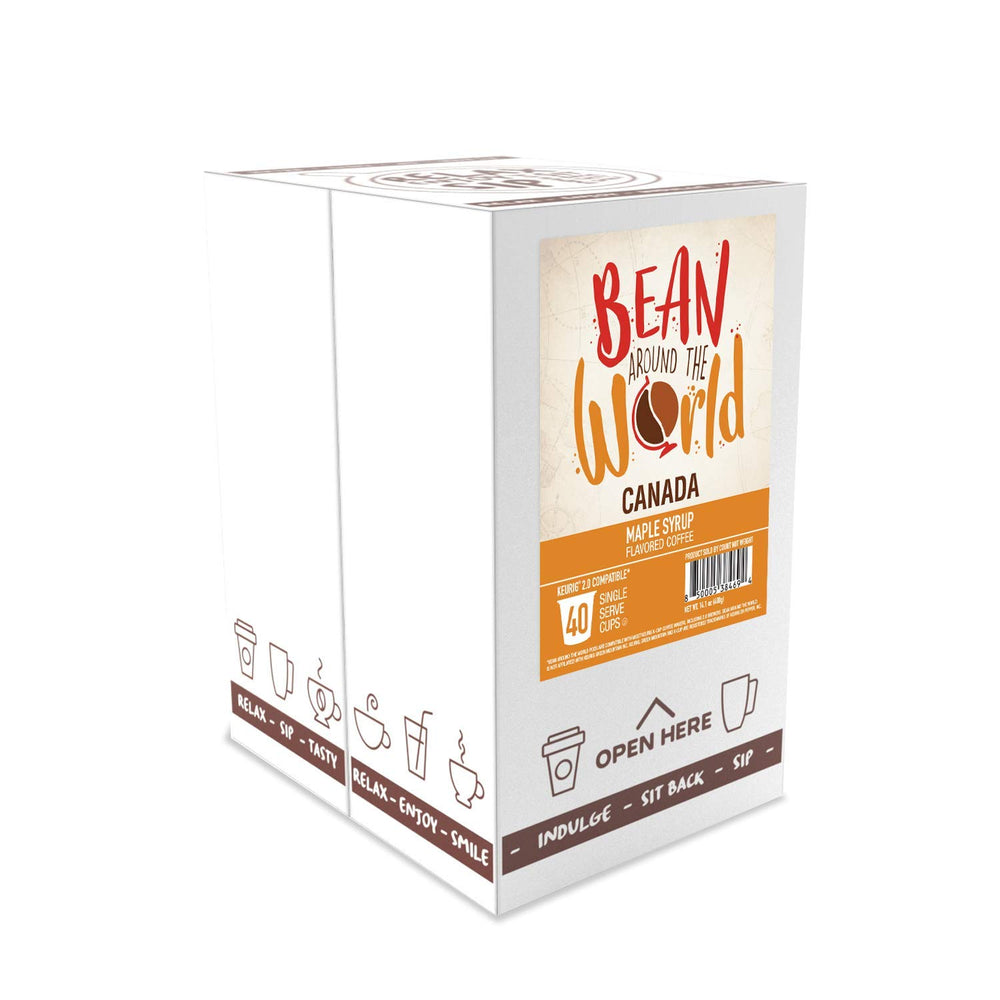 Bean Around The World churros-coffee-pod with cinnamon aroma.