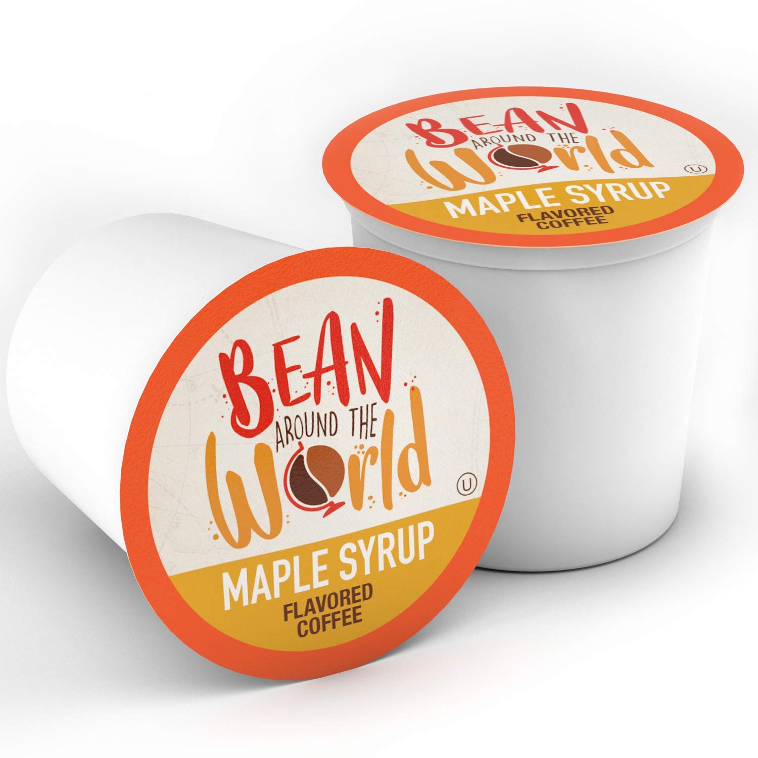 Bean Around The World coconut-run-coffee-pod adds tropical brightness.