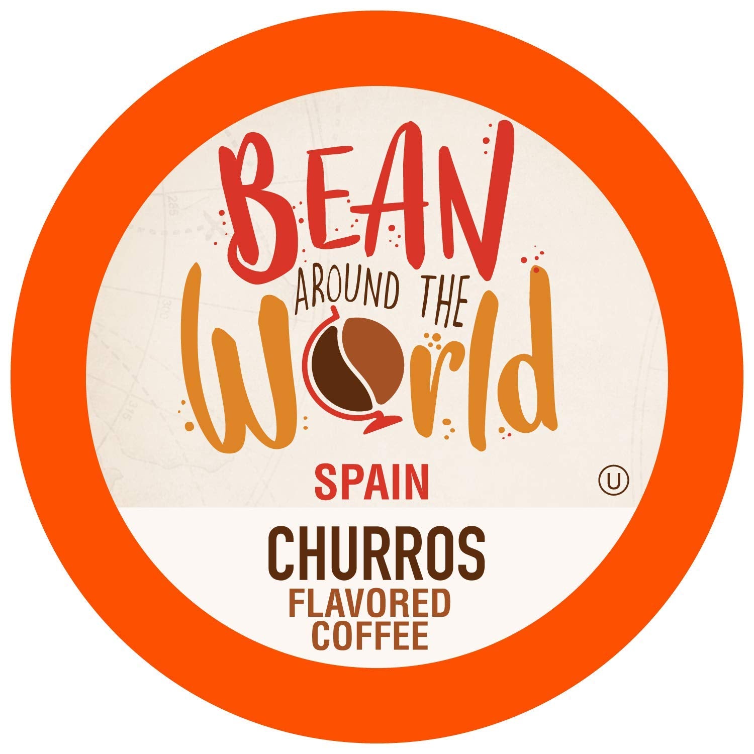 Bean Around The World Stroopwafel flavor pod, caramel warmth in every cup