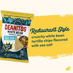 Beanitos family-size bag on shelf, great for sharing at gatherings