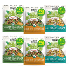 BeanVIVO Variety 6 Seasoned pouch boosts salads with balanced plant protein.