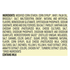 Bear Creek Cheddar Broccoli Soup Mix label showing ingredients