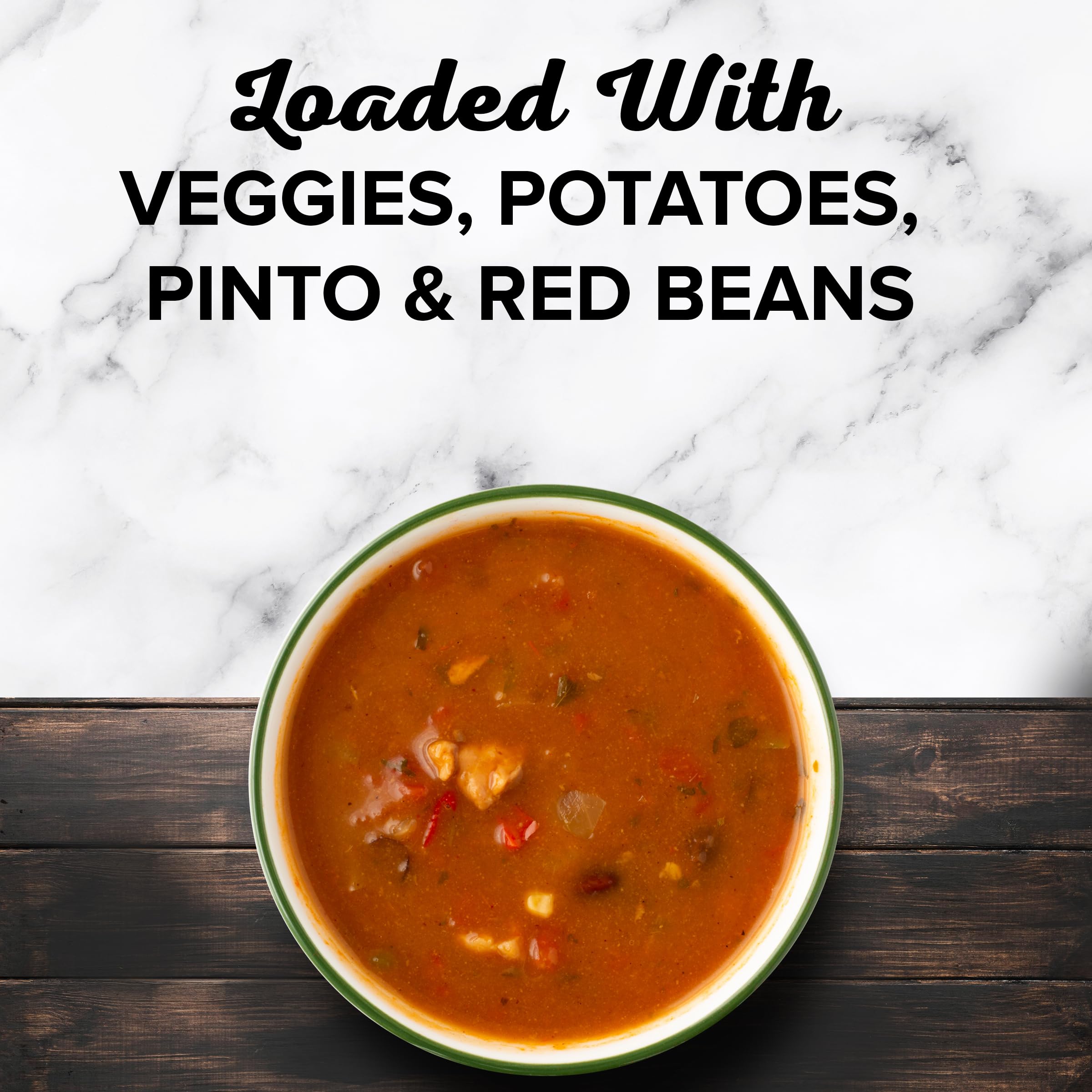 Bear Creek Tortilla Soup Mix in slow cooker for cozy dinners