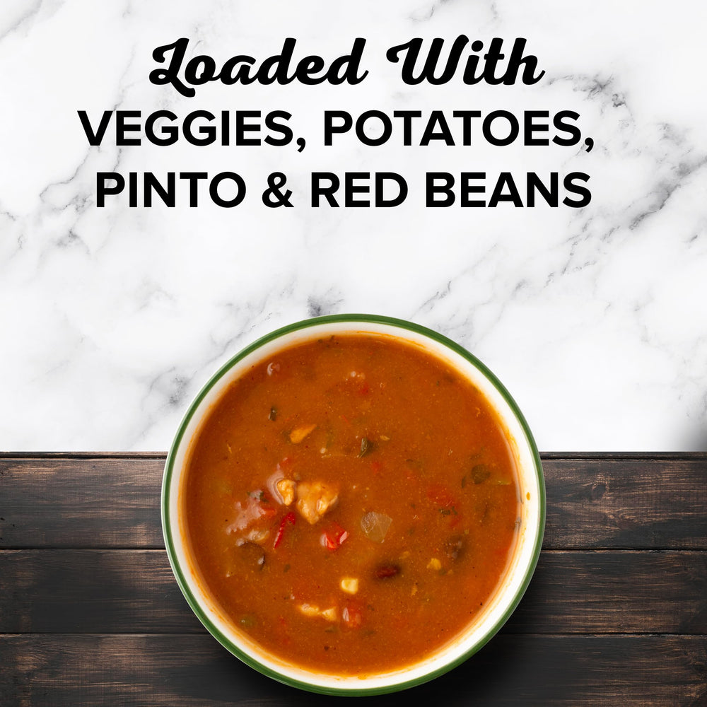 Bear Creek Tortilla Soup Mix in slow cooker for cozy dinners