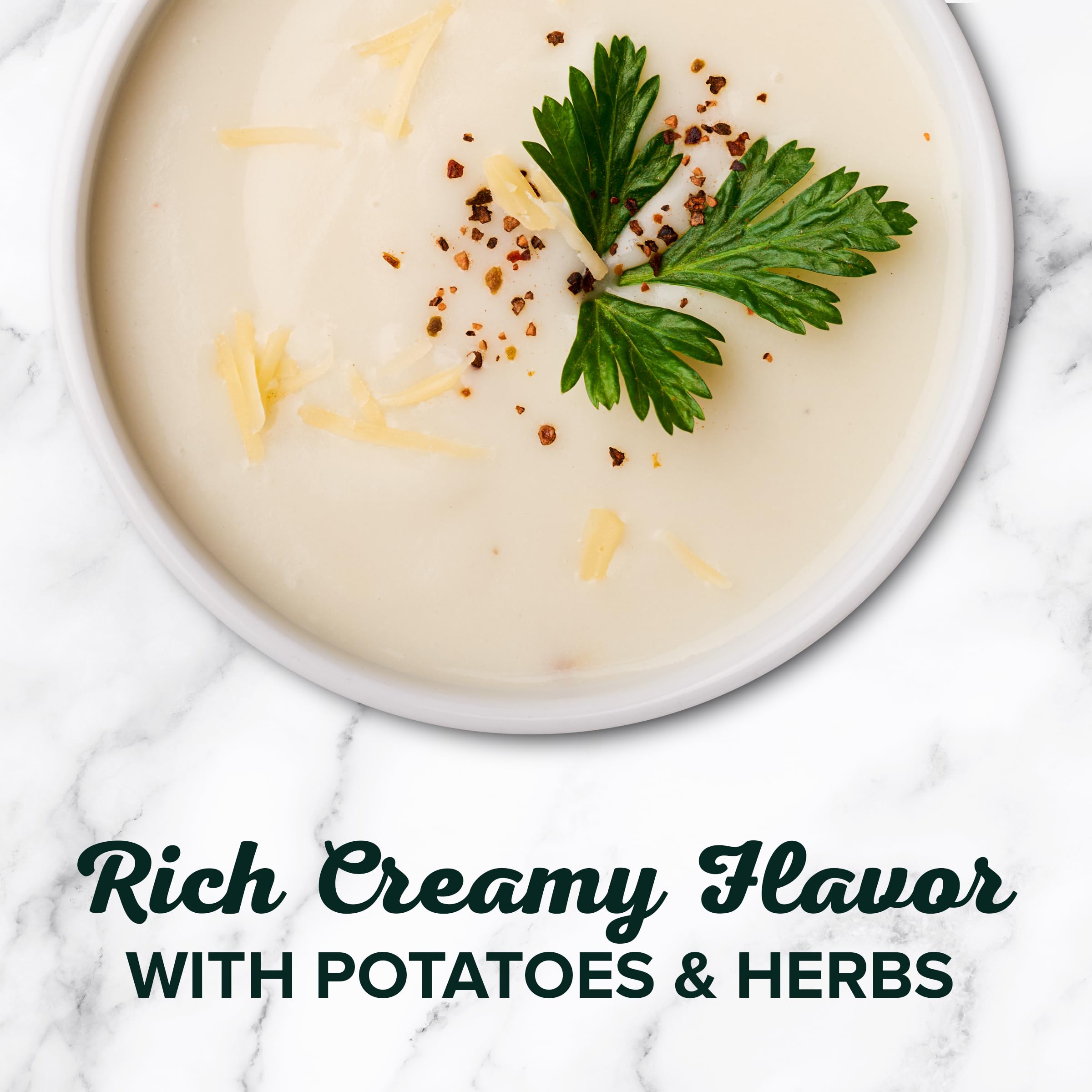 Steaming Bear Creek soup in a bowl for a family-friendly meal
