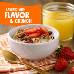 Bear Naked Fruit and Nut Granola portable snack for travel and mornings.