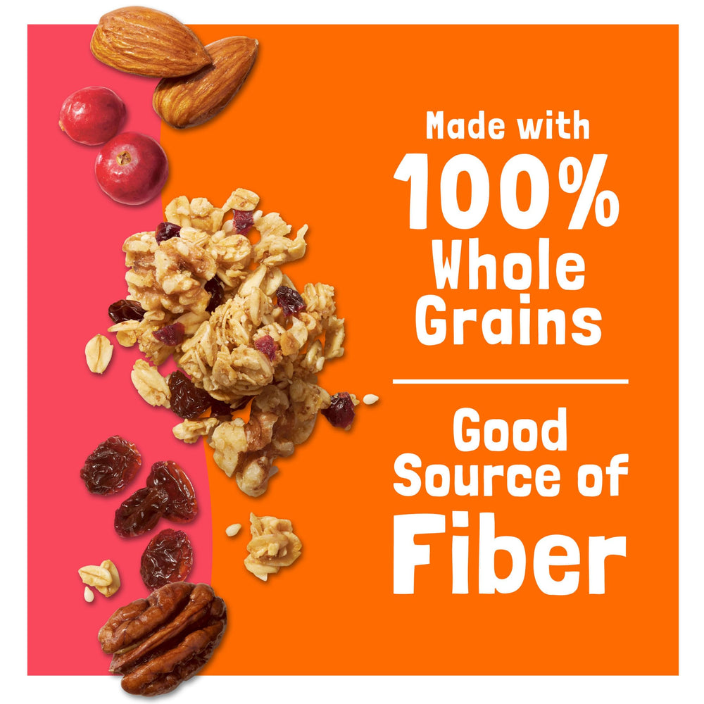 Bear Naked Fruit and Nut Granola is vegetarian-friendly and kosher certified.