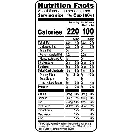 Bear Naked Triple Berry Crunch contains 29g whole grains per serving
