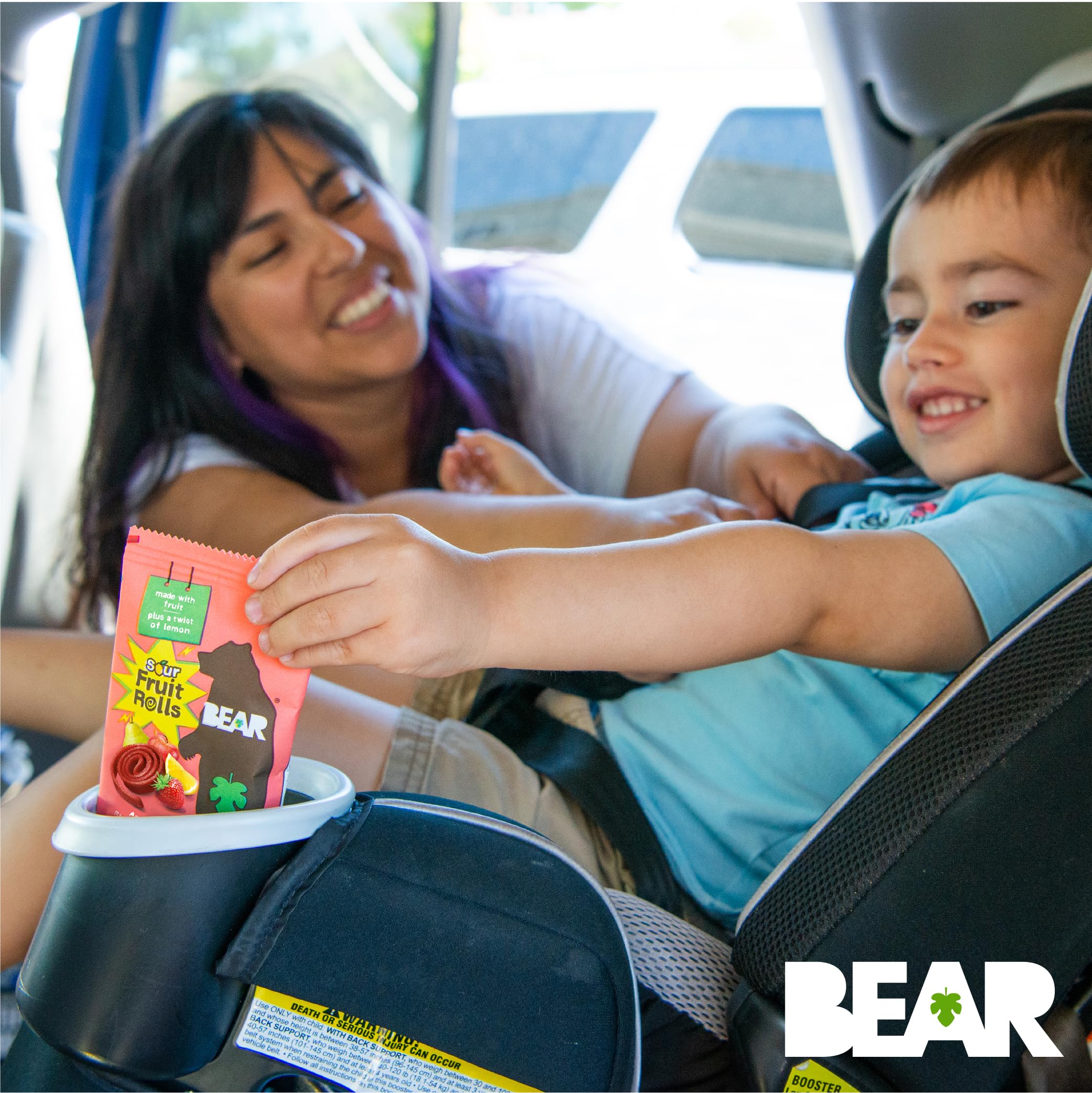 BEAR Sour Fruit Snack Rolls gluten-free label signals inclusive dietary options