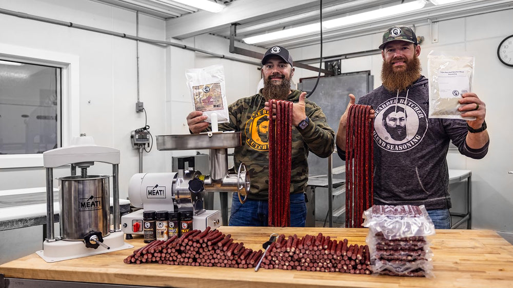 Bearded Butchers 4-pack supports about 25 lbs of meat