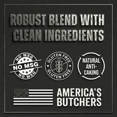 Bearded Butcher Black Blend on brisket creates a smoky, rich crust.