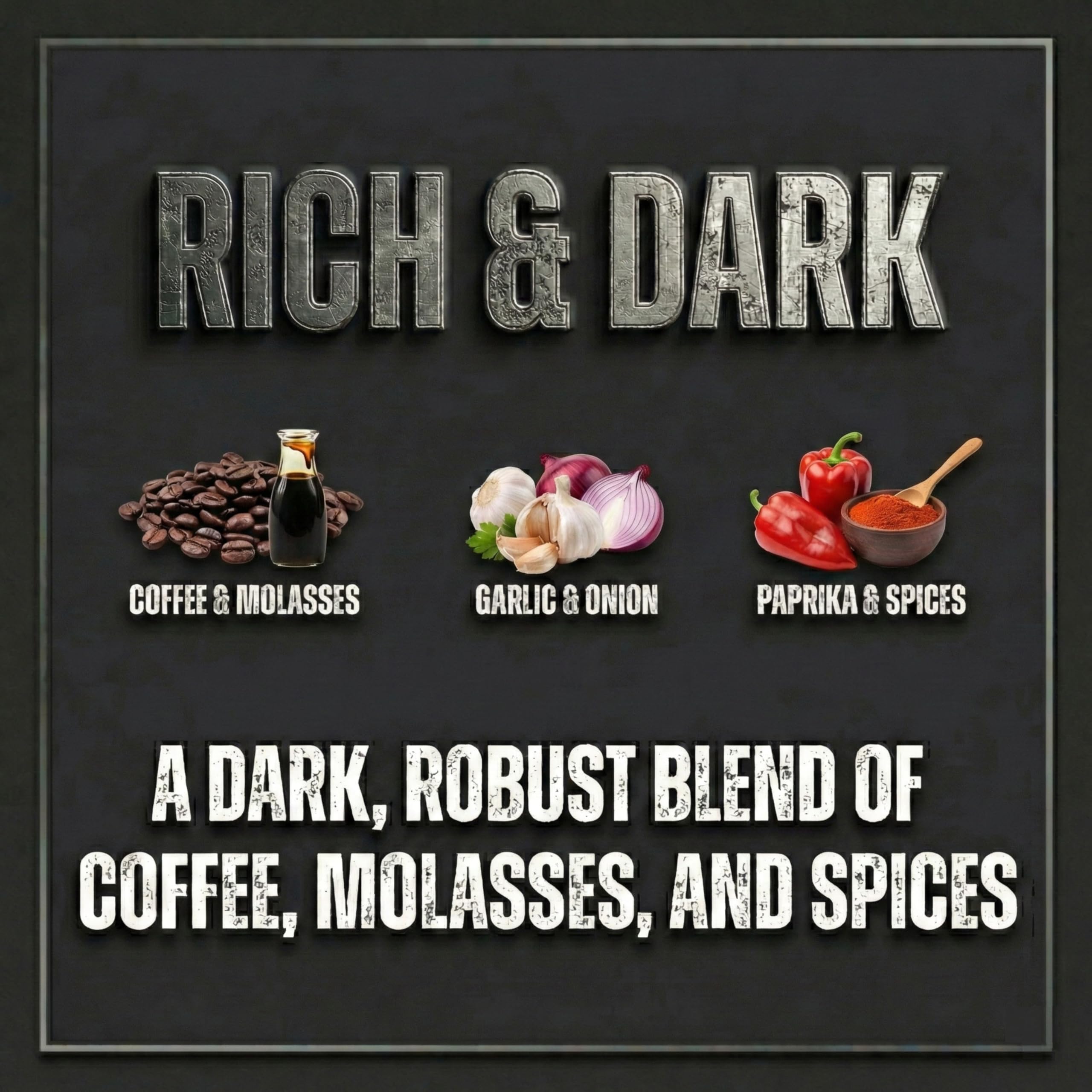 Bearded Butcher Black Blend pairs well with game meats for depth.
