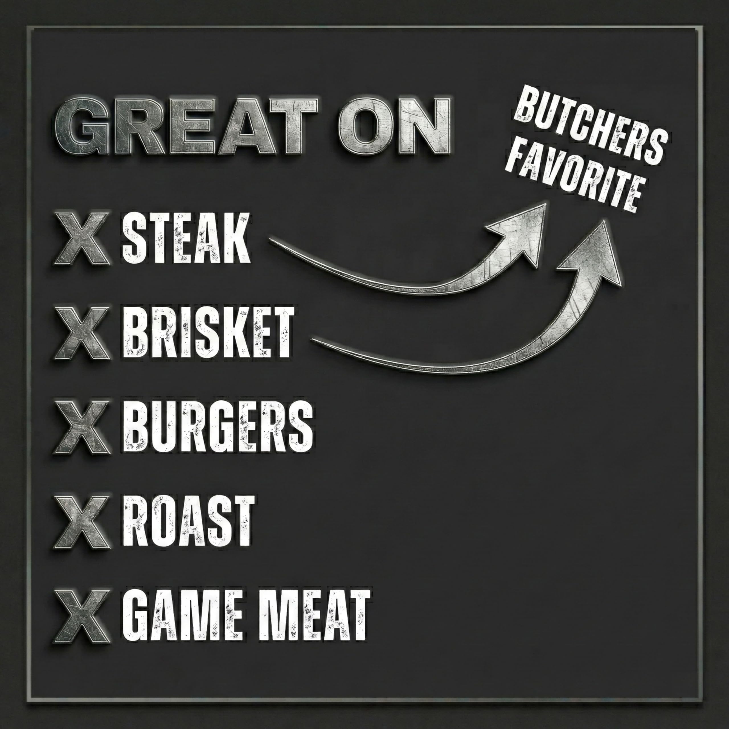 Bearded Butcher Black Blend label close-up highlighting ingredients and gluten-free promise.