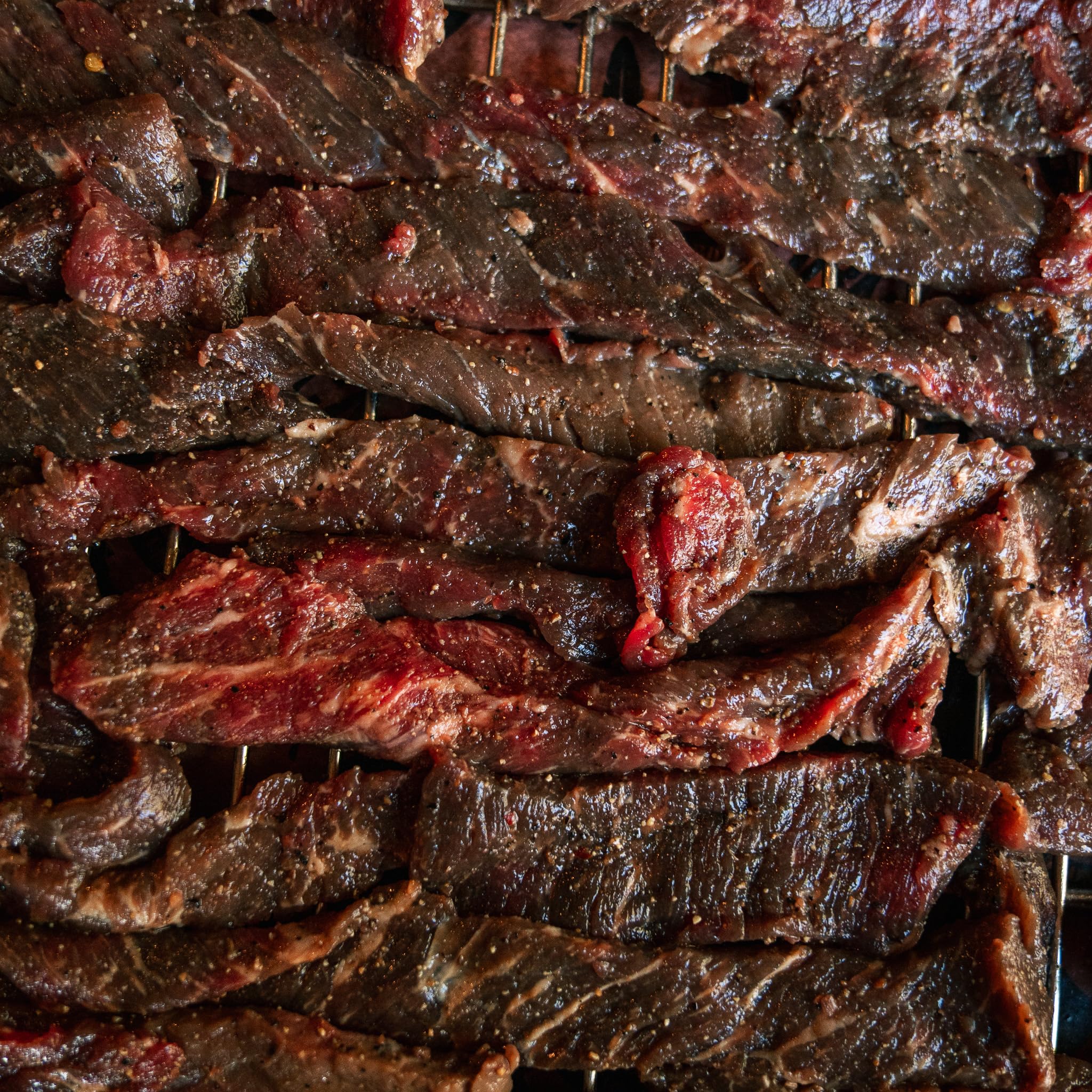 Bearded Butcher Bold Blend dehydrator trays promote even drying