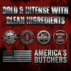 Bearded Butcher Bold Blend on roast, adding a robust aromatic finish.
