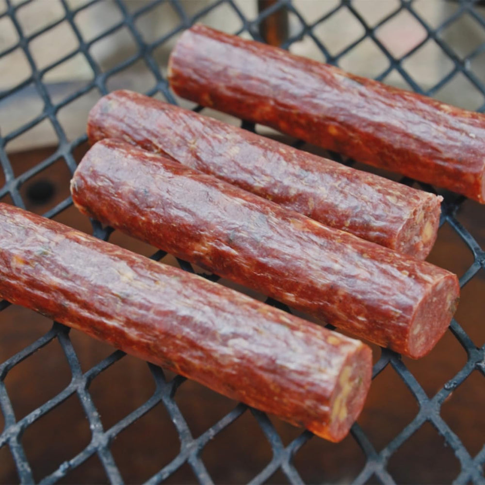 Bearded Butchers encapsulated citric acid summer sausage assembly emphasizes consistent tang.