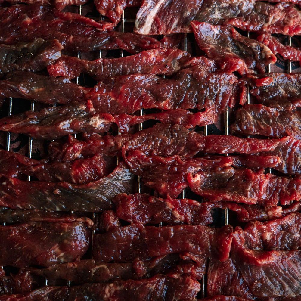 Bearded Butcher ground meat marination using pre measured seasoning.