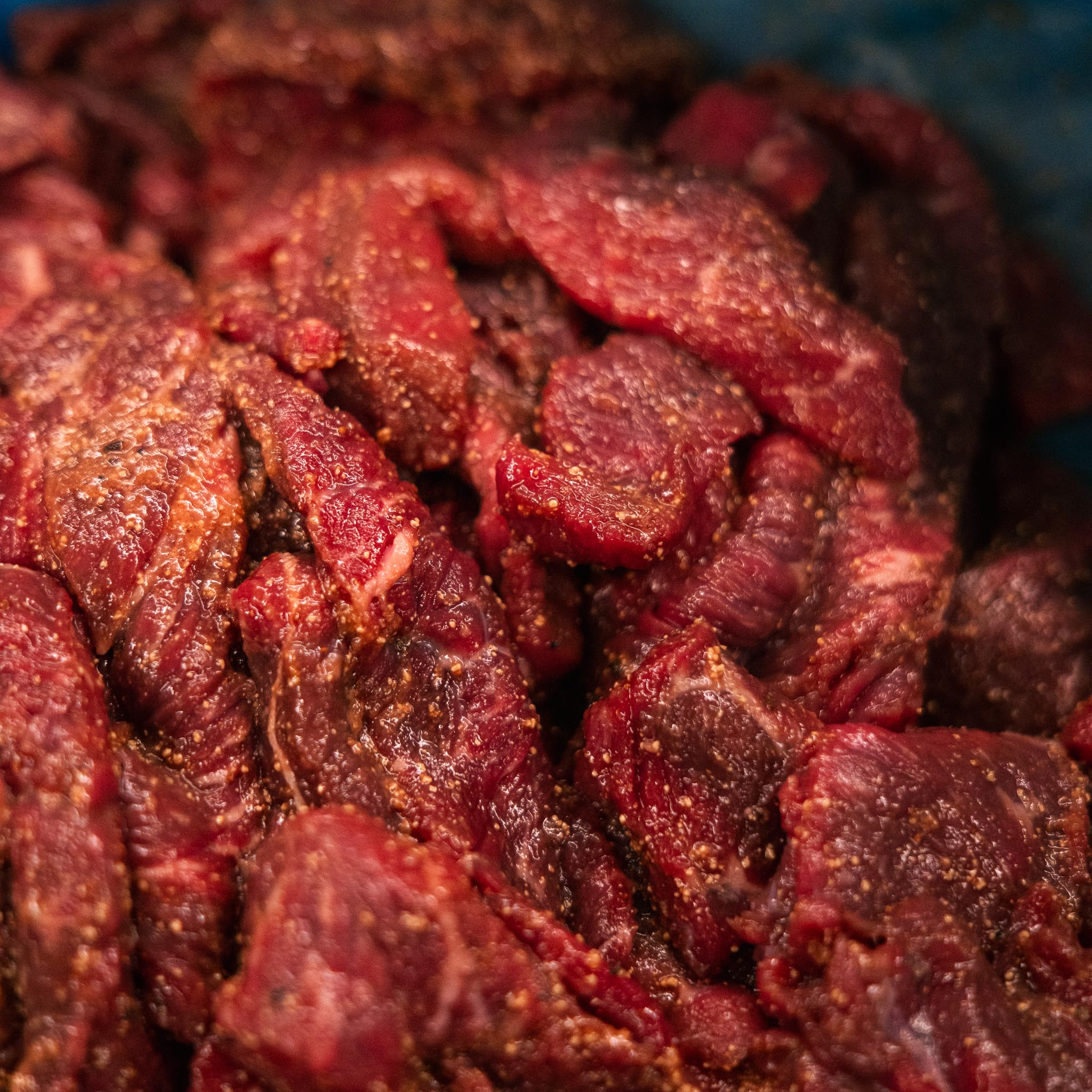 Bearded Butcher natural cure result showing pink color retention.