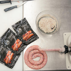 Bearded Butchers casings ready for soaking and stuffing into sausage links