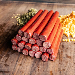 Bearded Butchers snack-stick casings 17mm ideal for even cooking