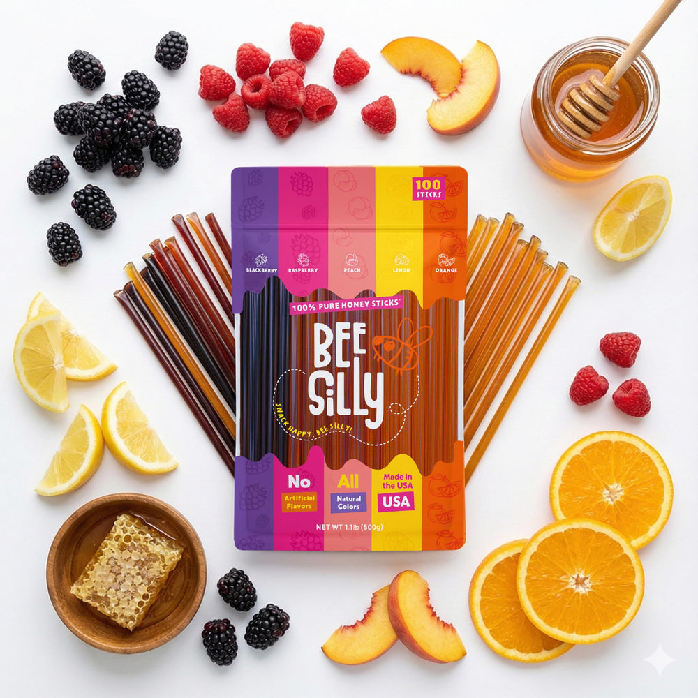 Bee Silly Lemon stick, perfect for quick, mess-free energy on the go.