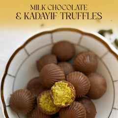 BEEMAX Dubai-style truffles kadayifi crisp detail