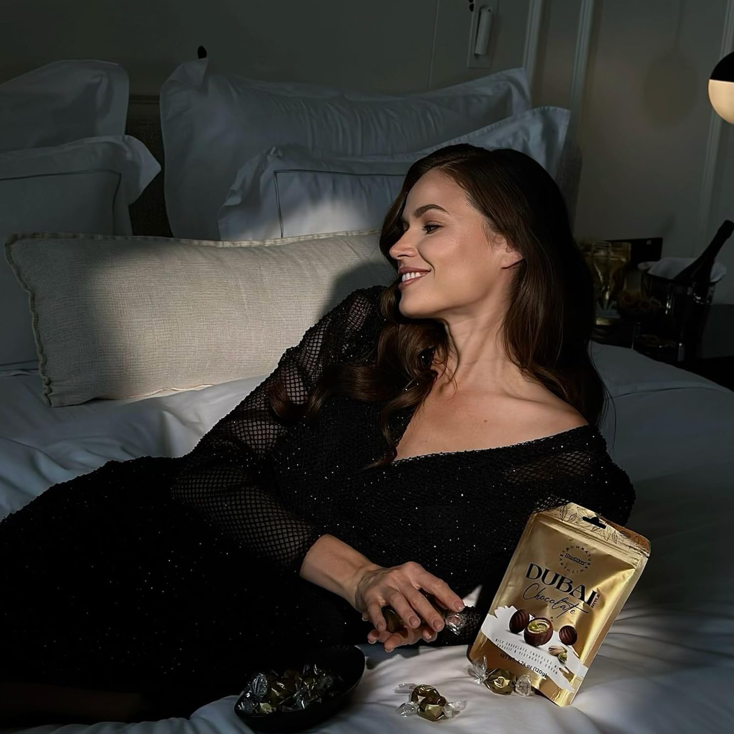 BEEMAX Dubai-style truffles open pouch reveal