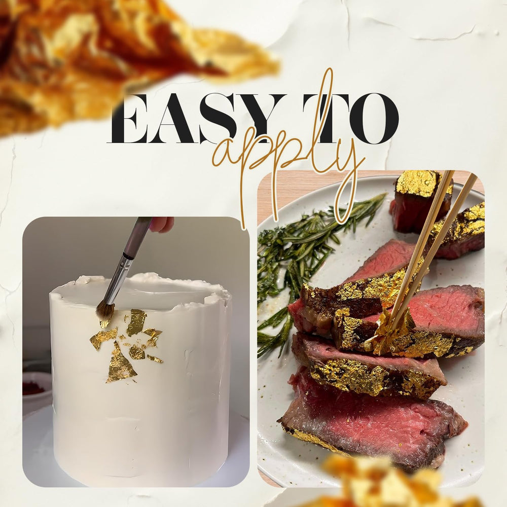 BeePoint 24K edible gold flakes are food-grade and safe for culinary use.
