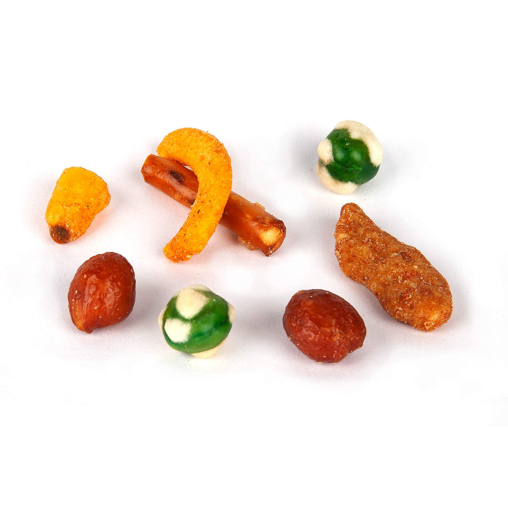 BEER NUTS Bar Mix Wasabi pretzels and stix deliver bold, tangy crunch.