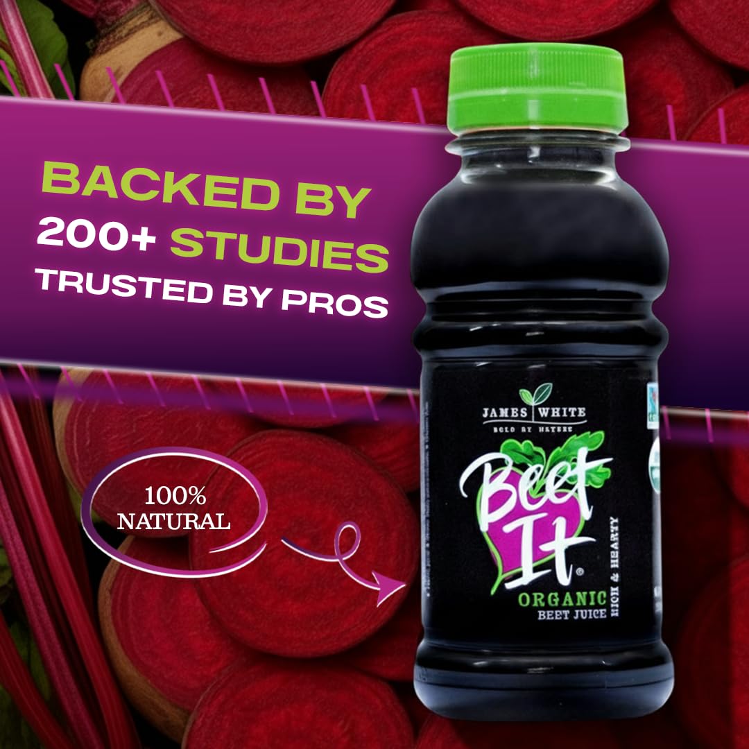 BEET IT fermented beet juice process emphasizing smooth taste