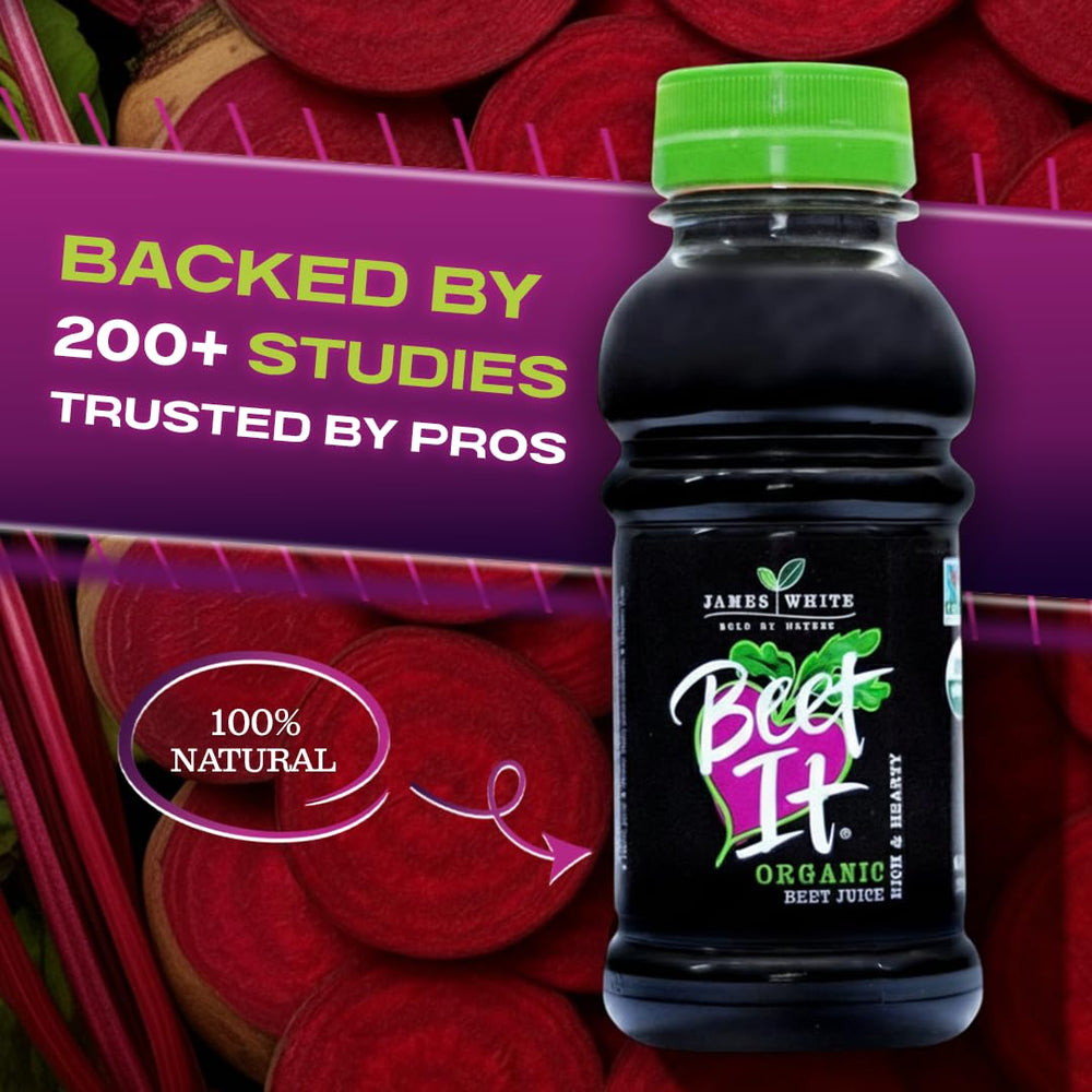 BEET IT fermented beet juice process emphasizing smooth taste