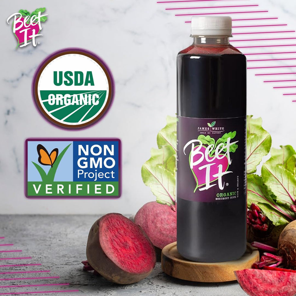 BEET IT Organic Beet Juice breakfast idea with smoothie or bowl