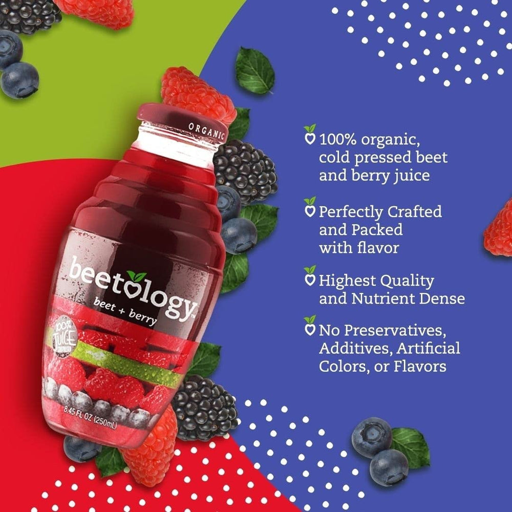 Beetology six-pack packaging demonstrates convenient on-the-go nutrition