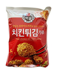 Beksul authentic Korean chicken mix plated for home dining with crisp crust.