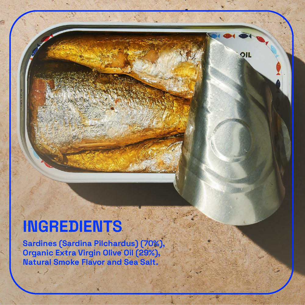 BELA organic EVOO sardines, rich olive oil infusion for flavorful meals.