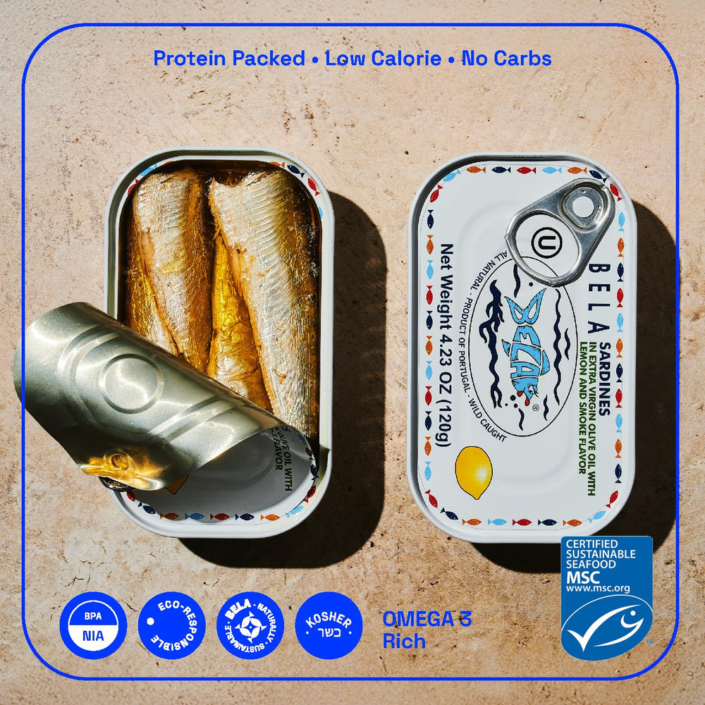 BELA Sardines hot sauce - bold kick for protein-rich meals.