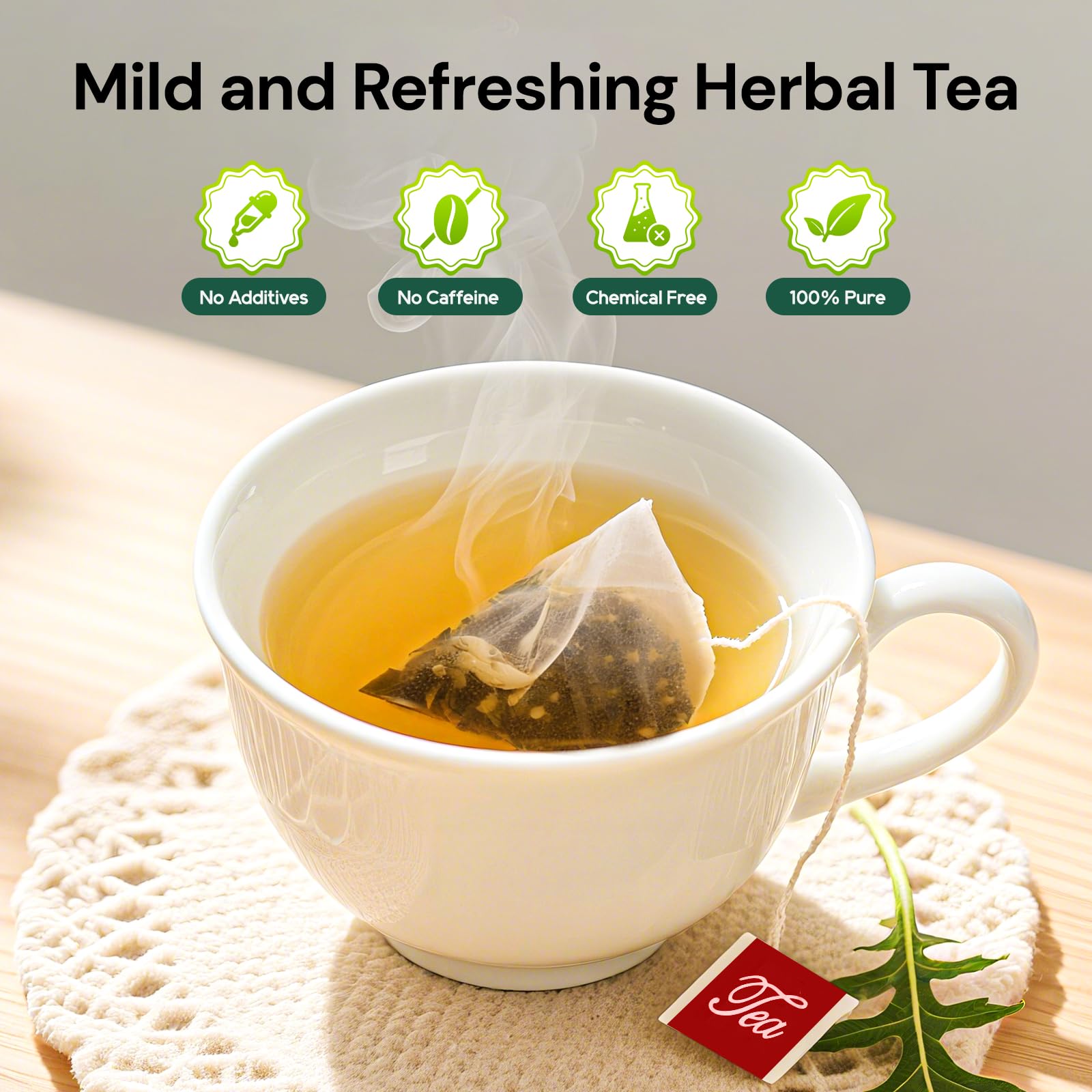 BeleePlanner dandelion herbal aroma image with earthy notes for a comforting brew.