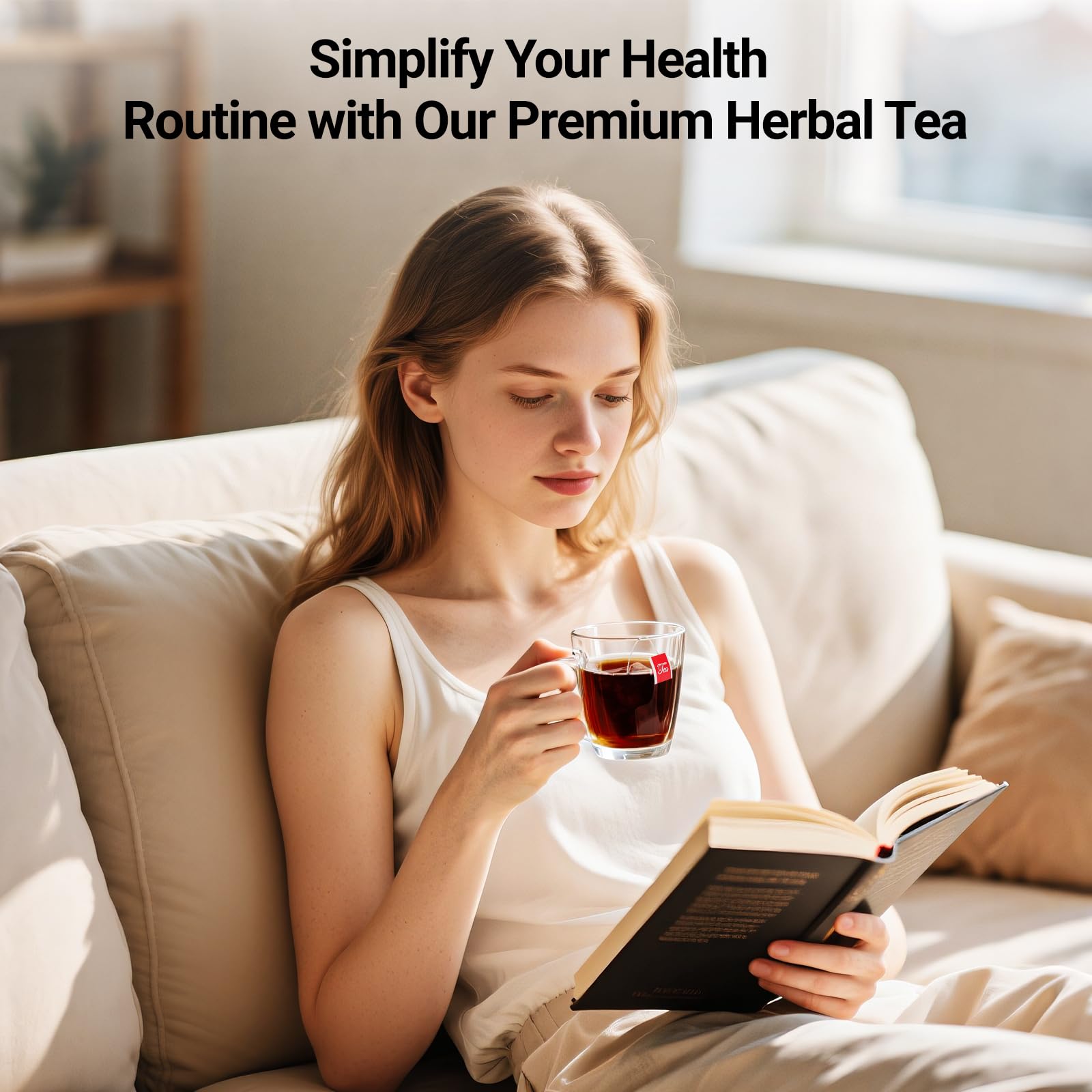 BeleePlanner Ginseng Ten Treasure Tea cold-ready for refreshing summer hydration.