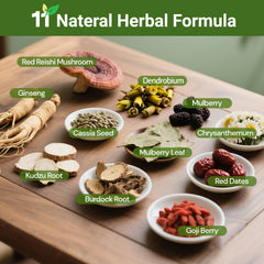 BeleePlanner Liver Detox Tea bags close-up in corn fiber pouch for eco brewing