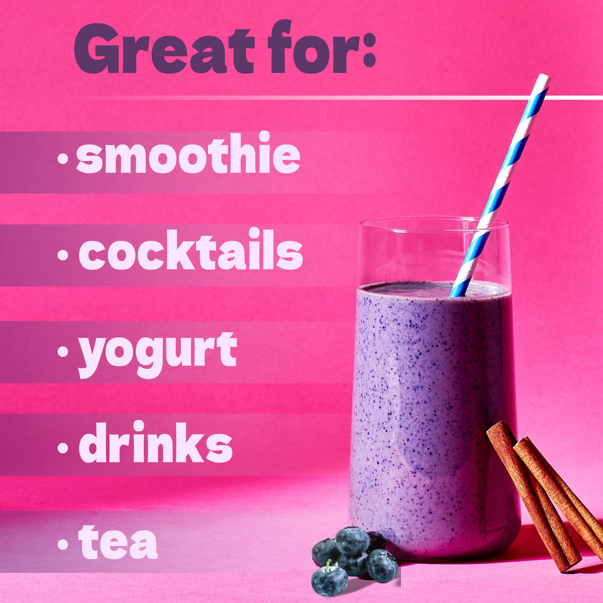Beleon Blueberry Powder in batter for vibrant color and blueberry taste.