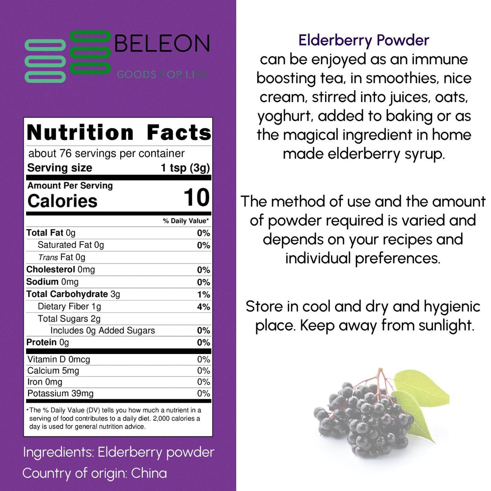 Baking with Beleon Elderberry Powder to add natural color and berry flavor.