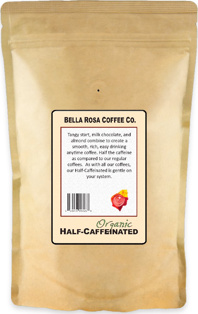 Bella Rosa Medium Roast pour-over cup highlights balanced flavor and aroma.