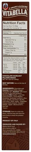 Bella Vita Vitabella Cereal Chocolate Pillows in bowl with milk for morning crunch