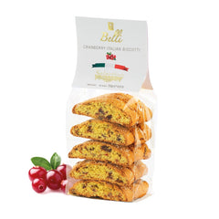 Belli Cranberry Biscotti Tuscany pack: ideal gift and perfect with coffee.