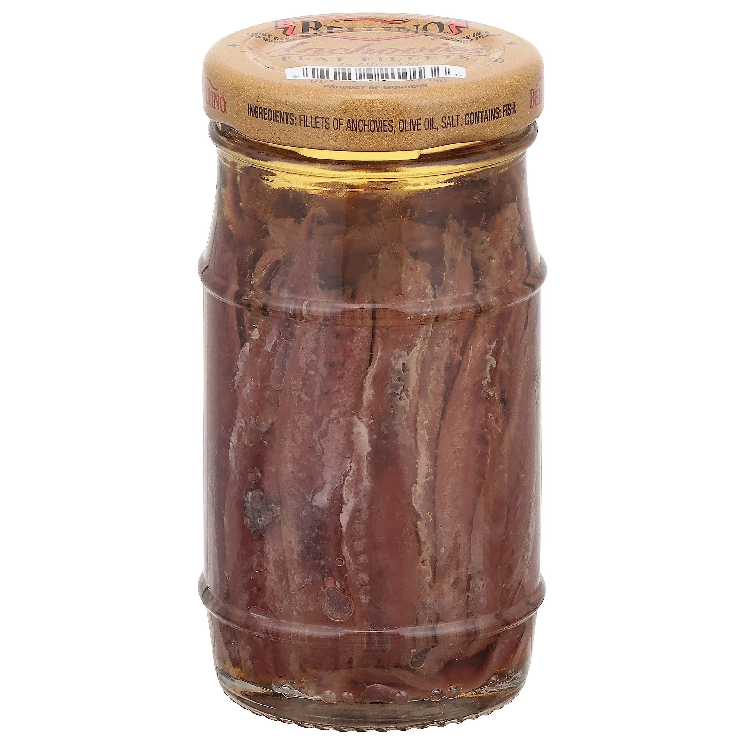 Bellino anchovy fillets in olive oil—versatile addition for pasta, salads, and sauces