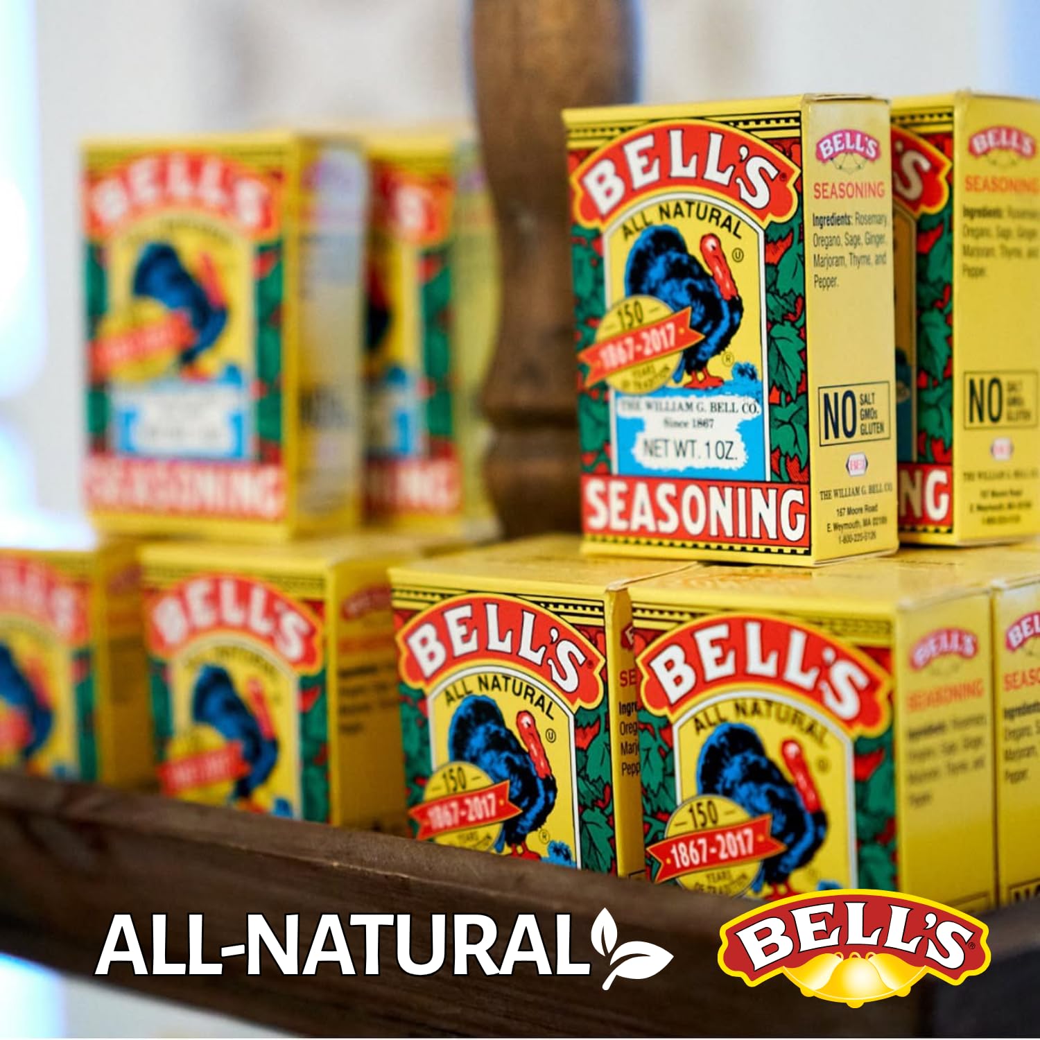 BELL'S heritage brand dating back to 1867 evokes trusted seasoning