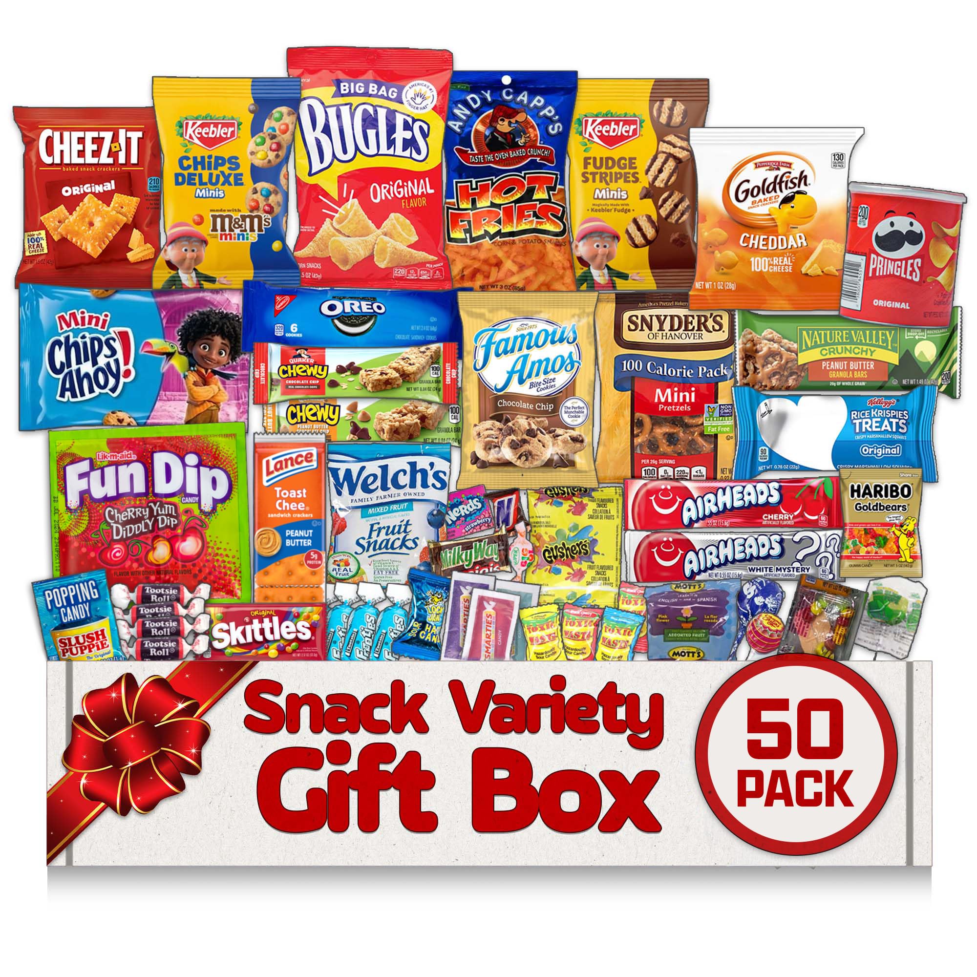 Belmint snack box suitable as a cheerful family gift.