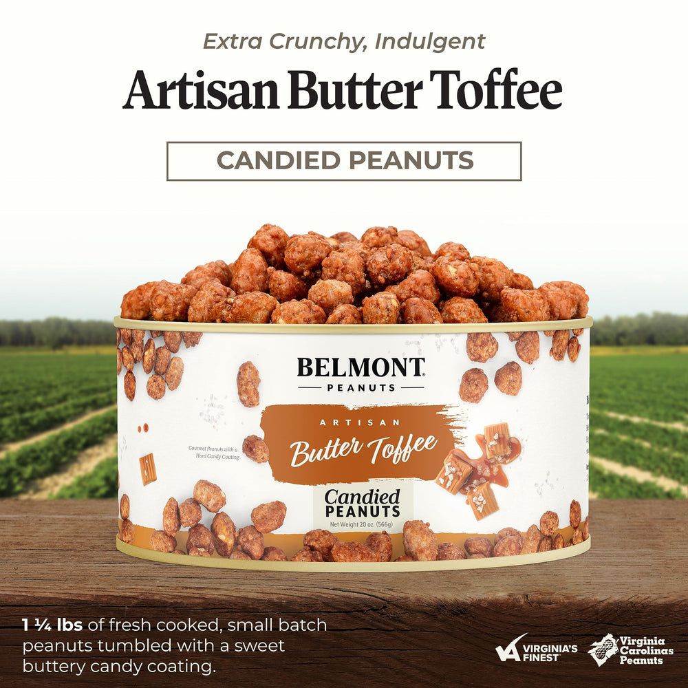 Belmont Peanuts Hand Seasoned Snack offers savory, even coating and crisp texture.