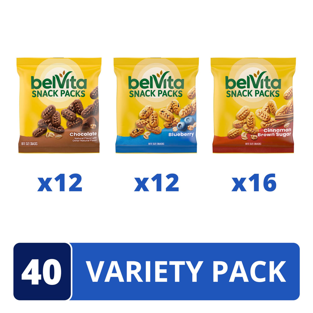 Belvita cinnamon brown sugar bites close up with warm spice aroma