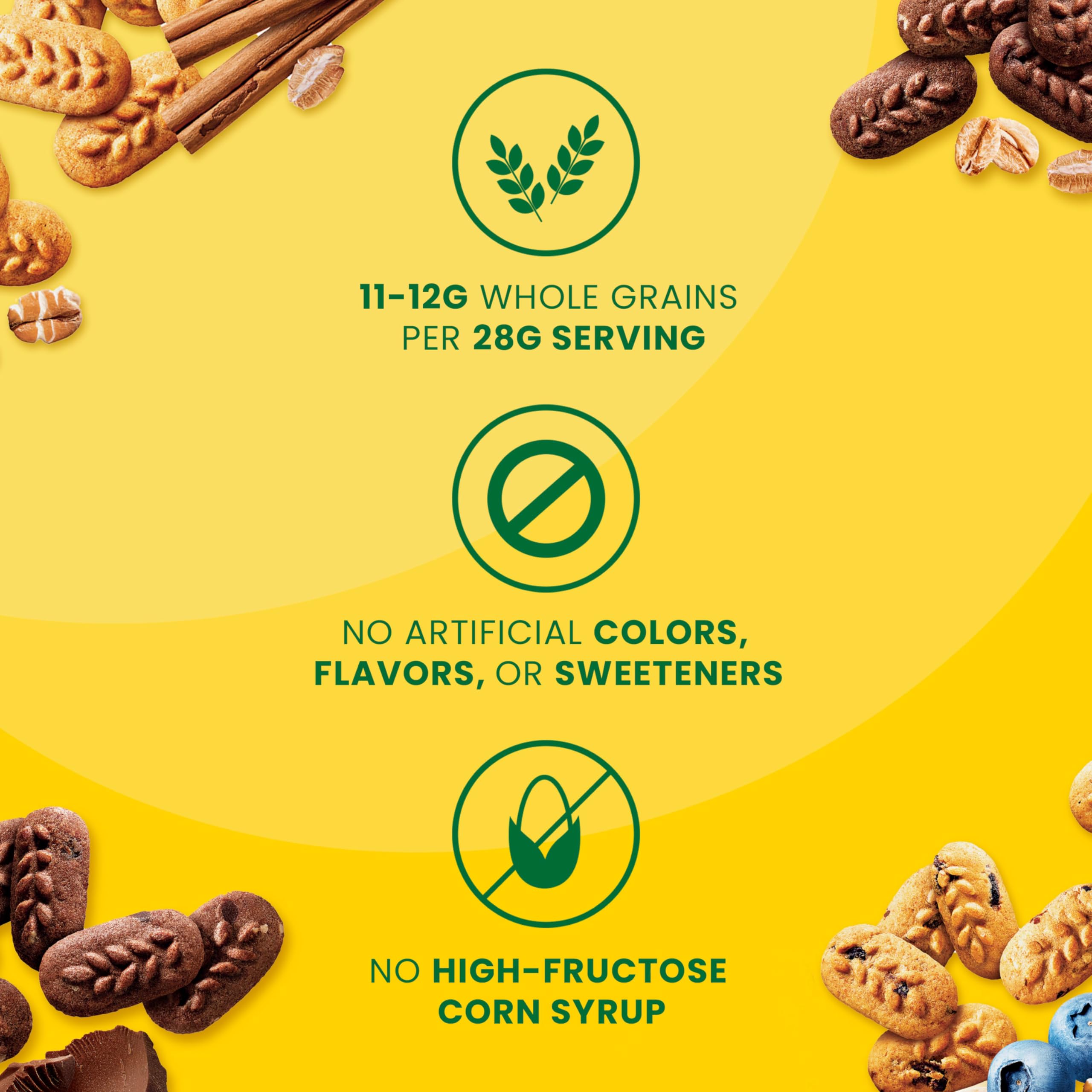 Re-sealable Belvita packs emphasize freshness and portable portions